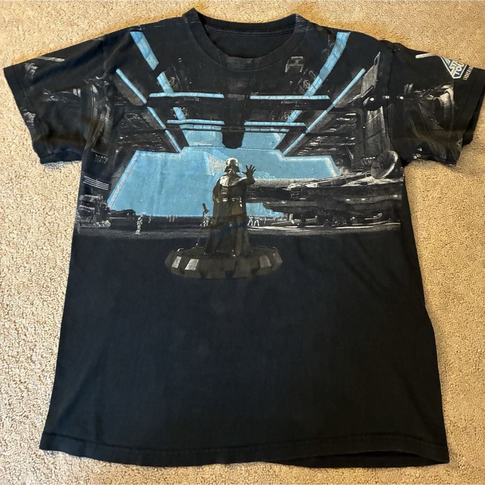 Star Tours Launching 2011 Darth Vader T-Shirt Size M Disney Passholder Exclusive